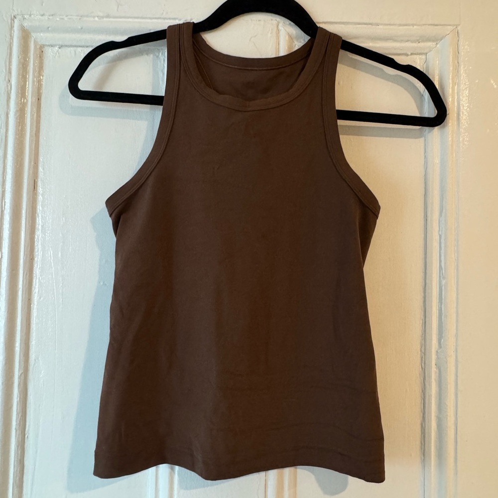 Lululemon Brown Align Razorback Women's Top